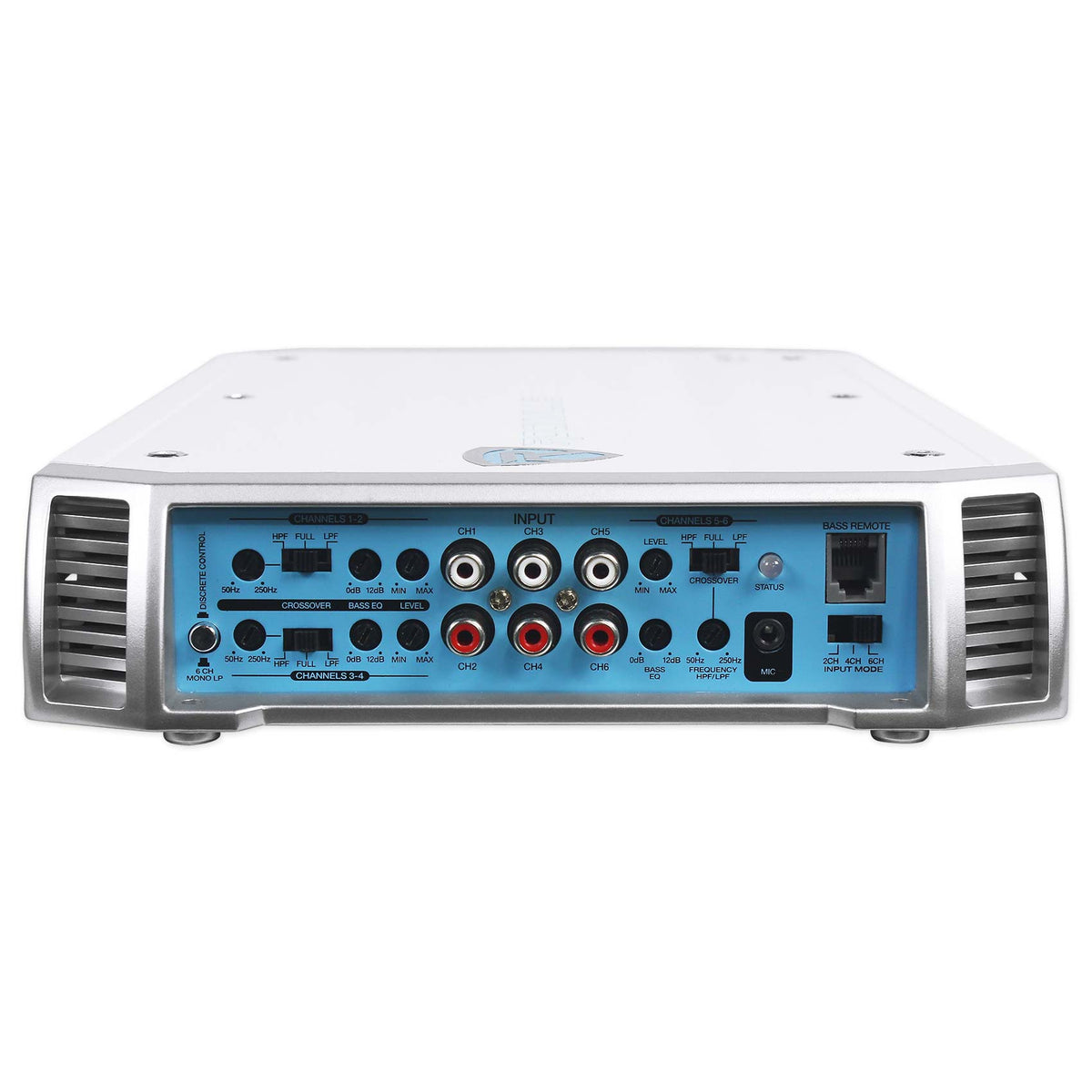Rockville RXM-S6 Marine/Boat 6 Channel Amplifier 2600 Watt Peak / 1300w RMS
