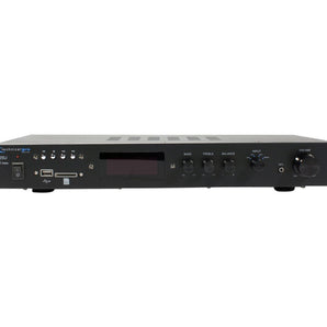 Technical Pro IA25U 600 Watt 2 Channel Integrated Receiver Amplifier w/ USB/SD