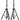 Pair of Rockville Tripod Speaker/Lighting Stands+(2) 20 Foot 1/4-SpeakOn Cables