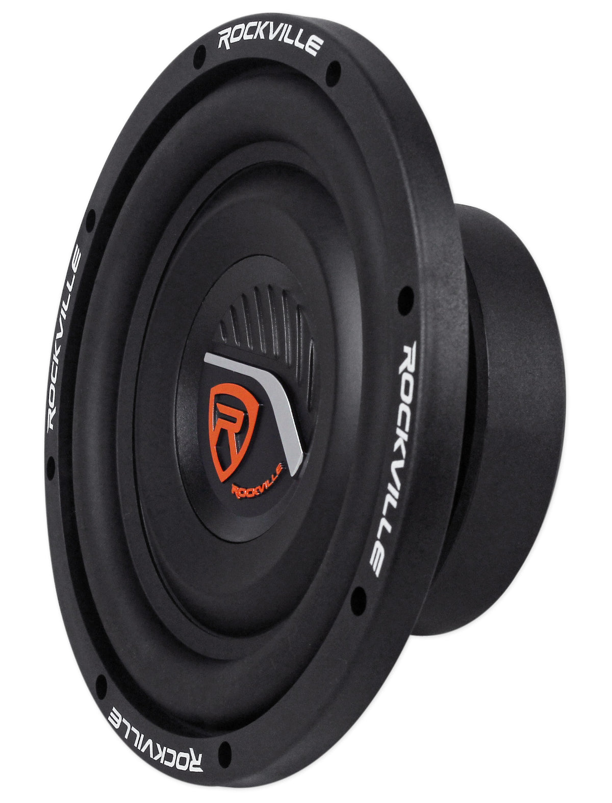 Rockville W8T4-S2 8 Shallow Mount 1000w Car Subwoofer, CEA-2006 Compliant 2-Ohm