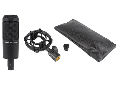 AT2035 Studio Microphone + Case + HD7 Headphones