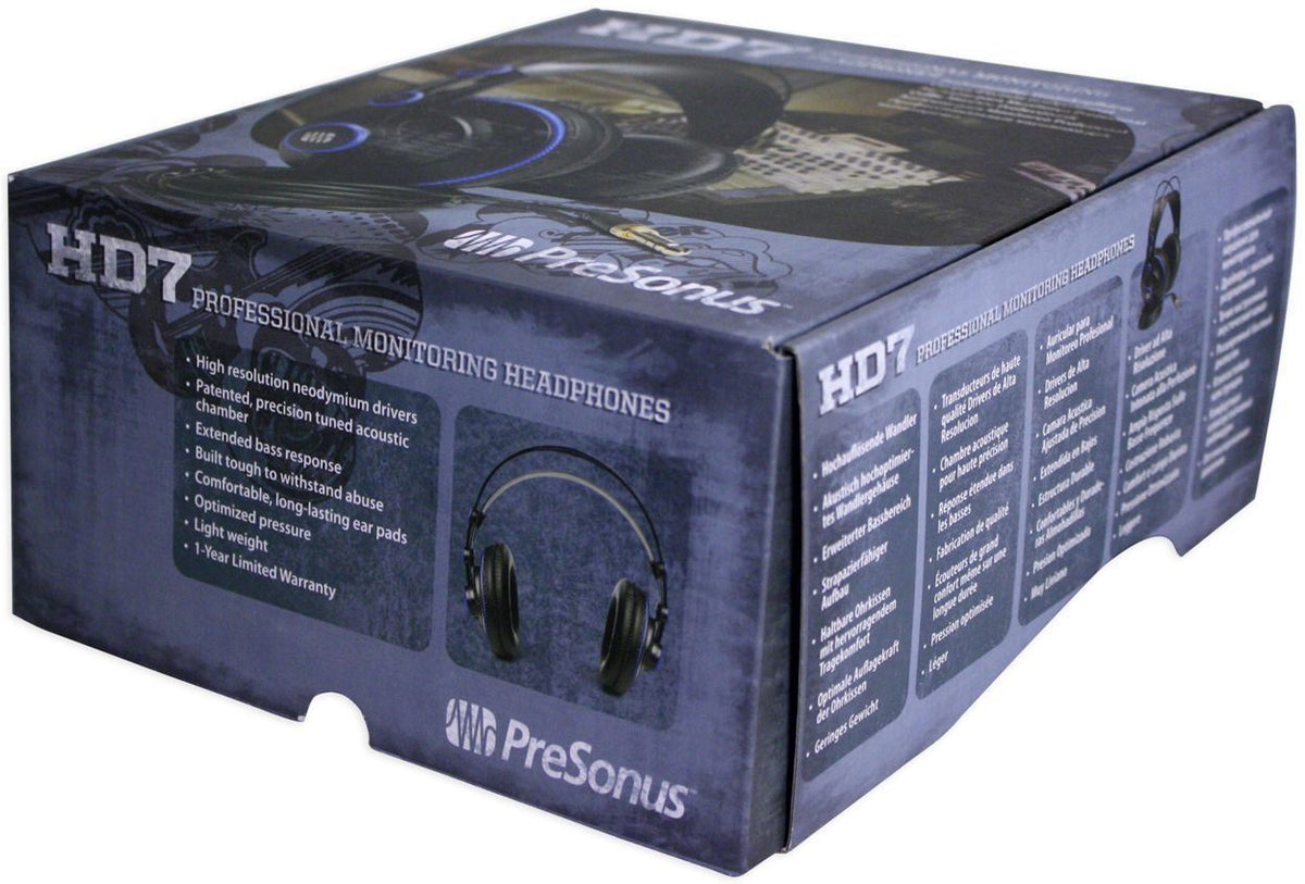 AT2035 Studio Microphone + Case + HD7 Headphones