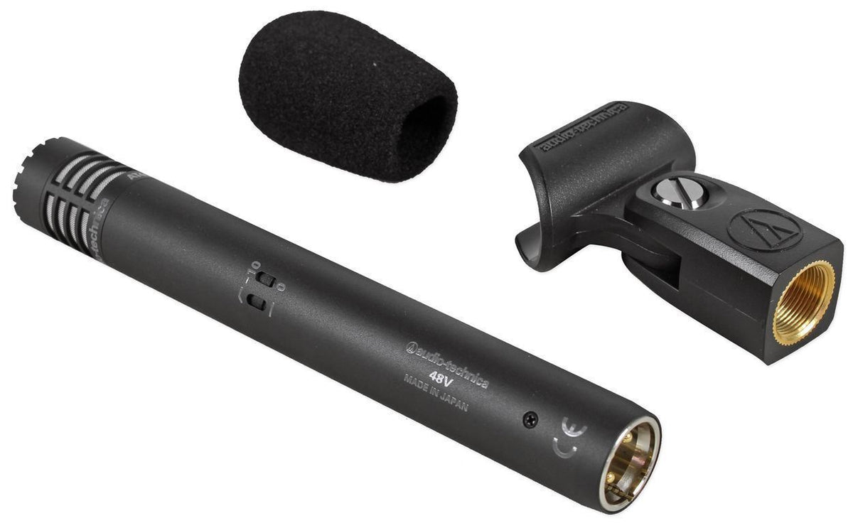 AT4051B Condenser Microphone & ATH-M50X Studio Headphones Bundle