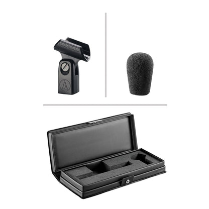 AT4051B Condenser Microphone & ATH-M50X Studio Headphones Bundle