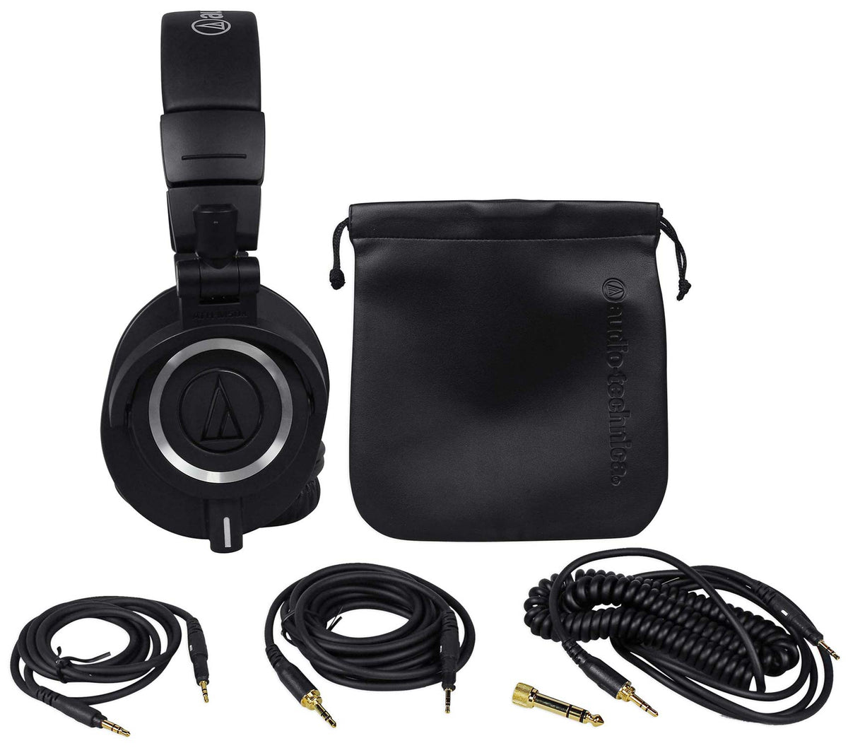 AT4051B Condenser Microphone & ATH-M50X Studio Headphones Bundle