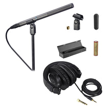 AT897 Shotgun Microphone & ATH-M30X Studio Headphones Bundle