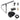 Audio Technica AT897 Condenser Video/Film/Broadcast Microphone+Case+Headphones