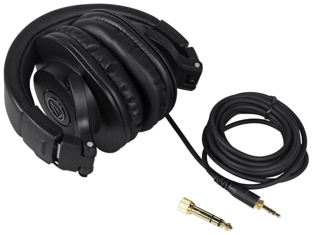 AT897 Shotgun Microphone & ATH-M30X Studio Headphones Bundle