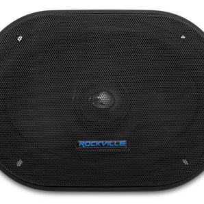 Rockville RVL69W 6x9" 300 Watt Competition Cast Aluminum Car Subwoofer Mid-Bass and Lows