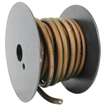 Rockville R8G25B 25' Foot 8 Gauge Black Car Amp Power and Ground Cable Install Wire