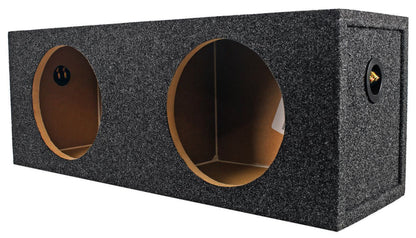Rockville RD10 Dual 10” 1.0 cu.ft. 3/4" MDF Sealed Subwoofer Enclosure Sub Box