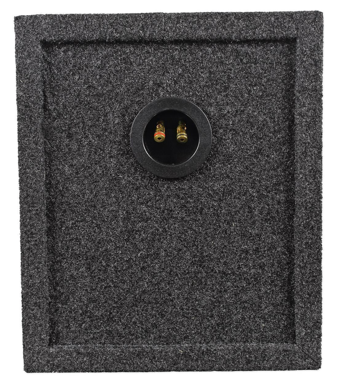 Rockville RD10 Dual 10” 1.0 cu.ft. 3/4" MDF Sealed Subwoofer Enclosure Sub Box