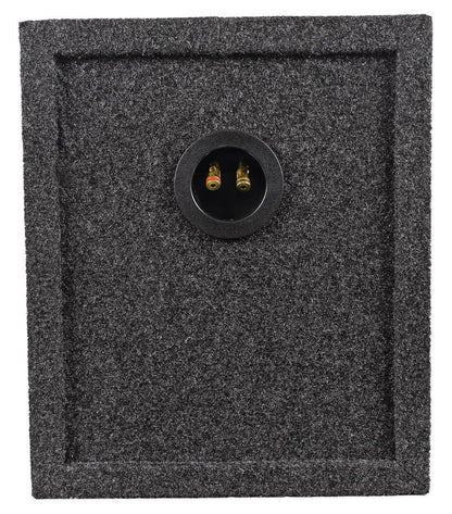 Rockville RD10 Dual 10” 1.0 cu.ft. 3/4" MDF Sealed Subwoofer Enclosure Sub Box
