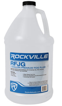 Rockville RFJG Gallon Fog/Smoke Juice Fluid For Chauvet American DJ ADJ Machines