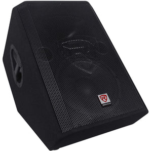 Rockville RSM12A 12 inch 1000 Watt 2-Way Powered Active Stage Floor Monitor Speaker