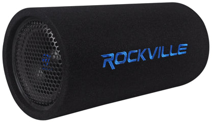 Rockville RTB80A 8" 400 Watt Powered Subwoofer Bass Tube and MP3 Input