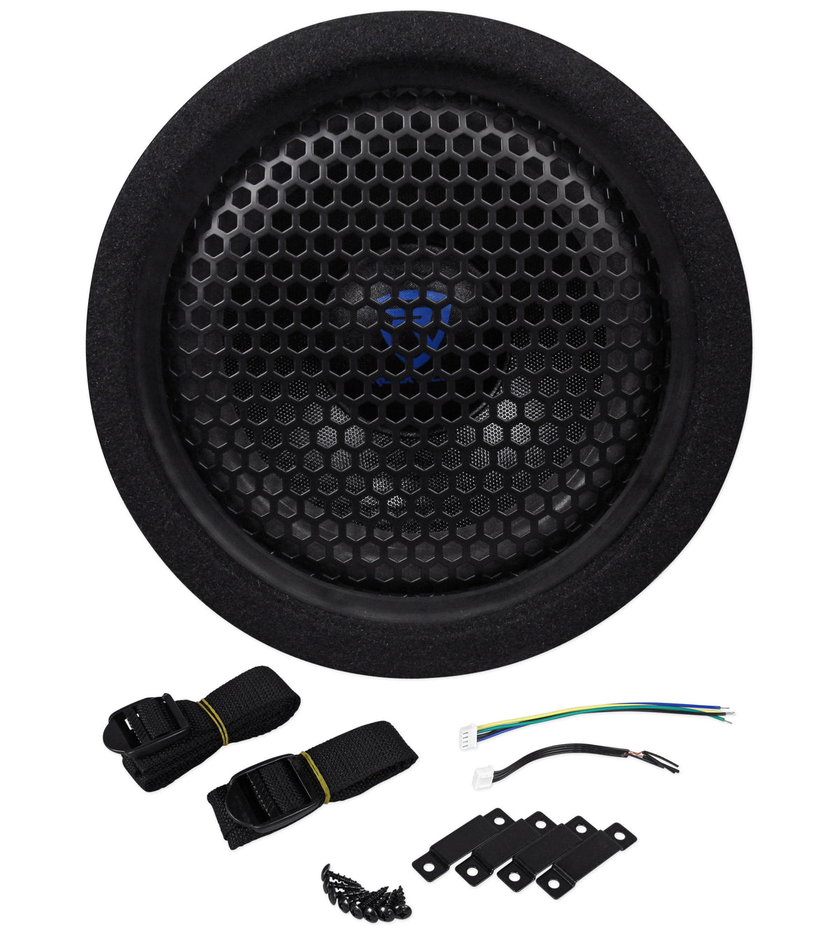 Rockville RTB80A 8" 400 Watt Powered Subwoofer Bass Tube and MP3 Input