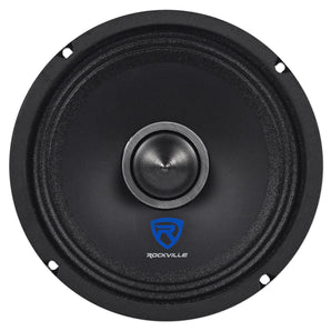 Rockville RXM68 6" 150w 8 Ohm Mid-Bass Driver Car Audio Speaker