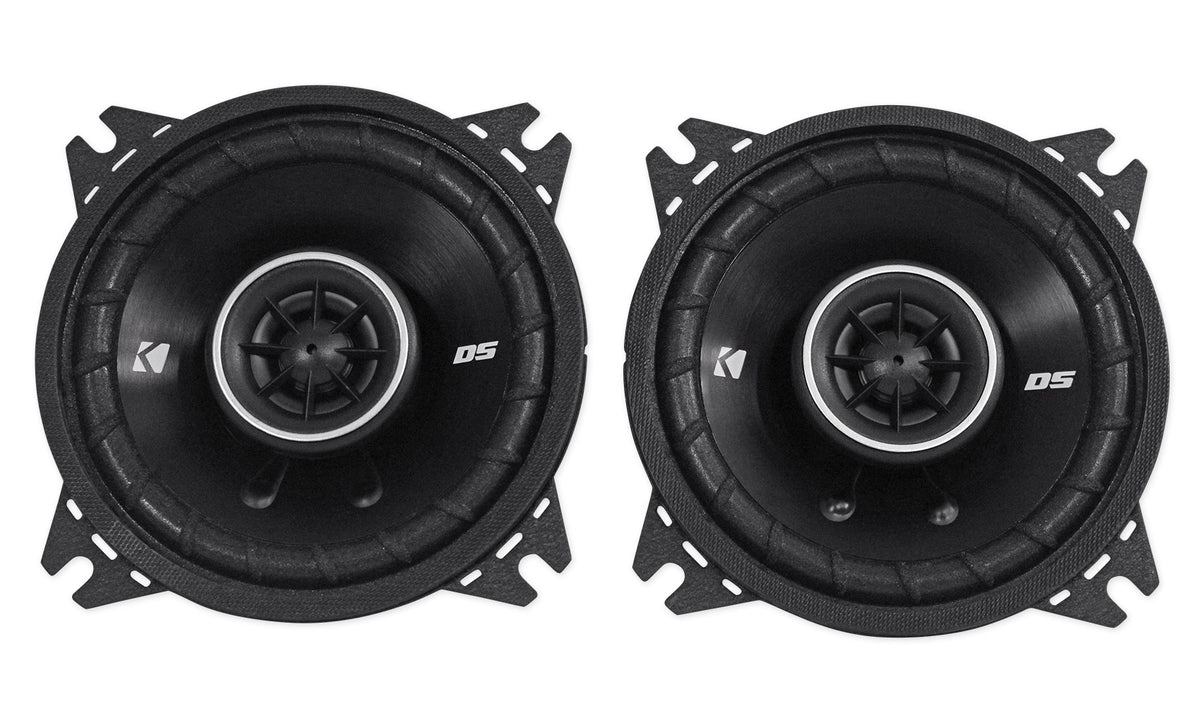 Pair New Kicker 43DSC404 DSC40 120 Watt 4" Inch 2-Way Car Audio Speakers DS40