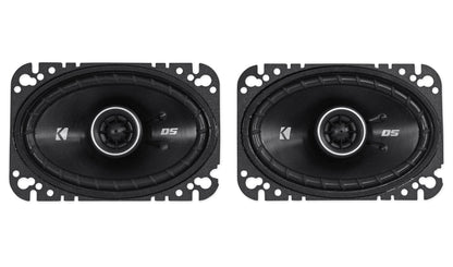 Pair New Kicker 43DSC4604 DSC460 120 Watt 4x6 2-Way Car Stereo Speakers DS460