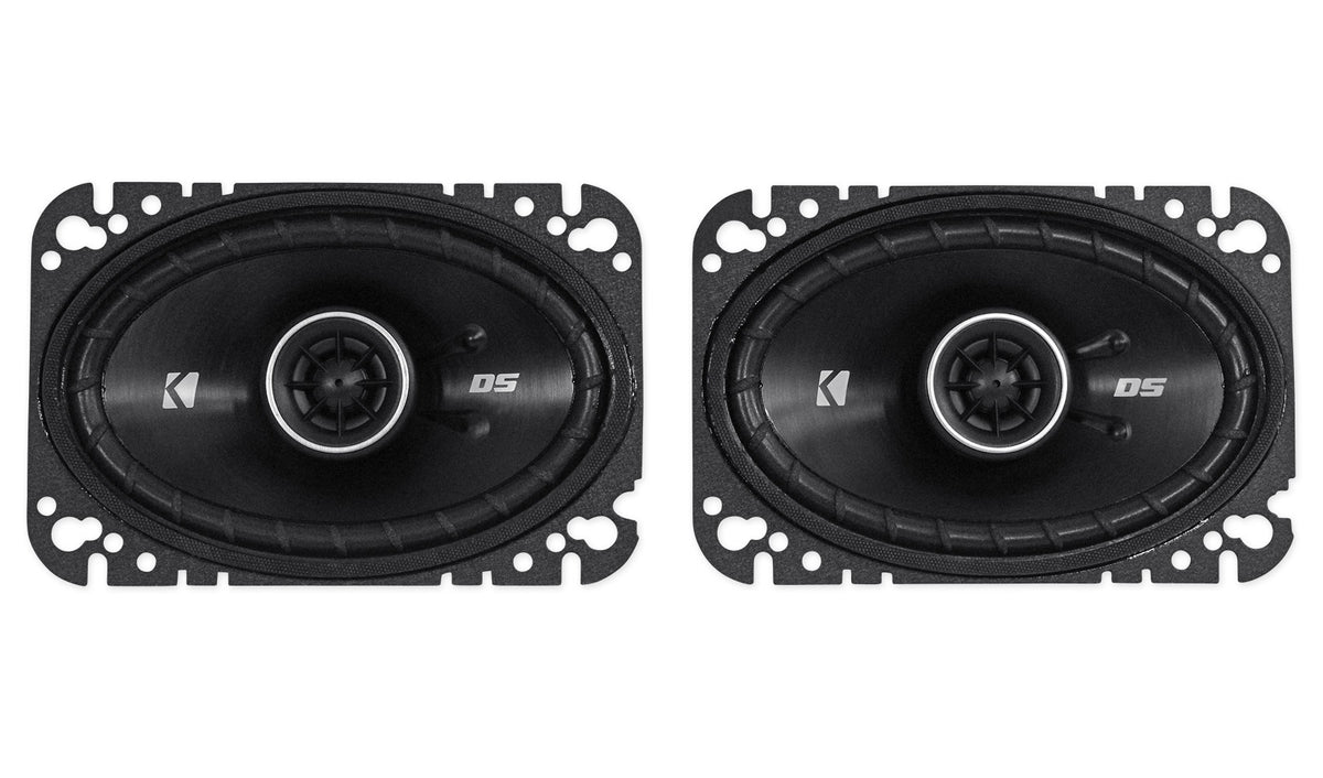 (4) 43DSC4604 4x6 2-Way Car Stereo Speakers