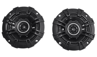 (4) 43DSC404 4" 2-Way Car Audio Speakers
