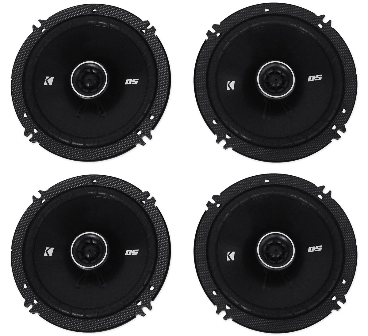 (4) 43DSC6504 6.5" 2-Way Car Stereo Speakers
