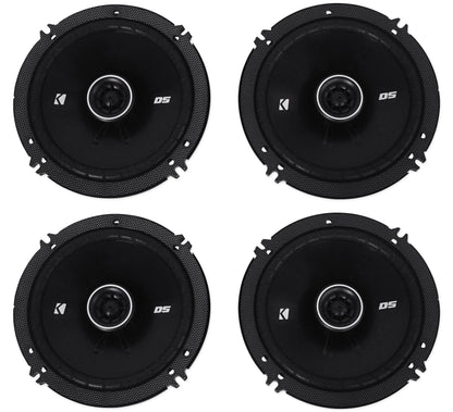(4) 43DSC6504 6.5" 2-Way Car Stereo Speakers