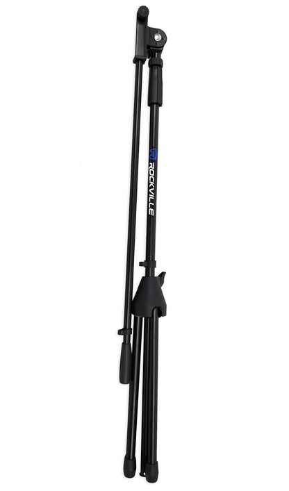 Rockville RVMIC1 Microphone Stand Dual Boom & Tripod Base