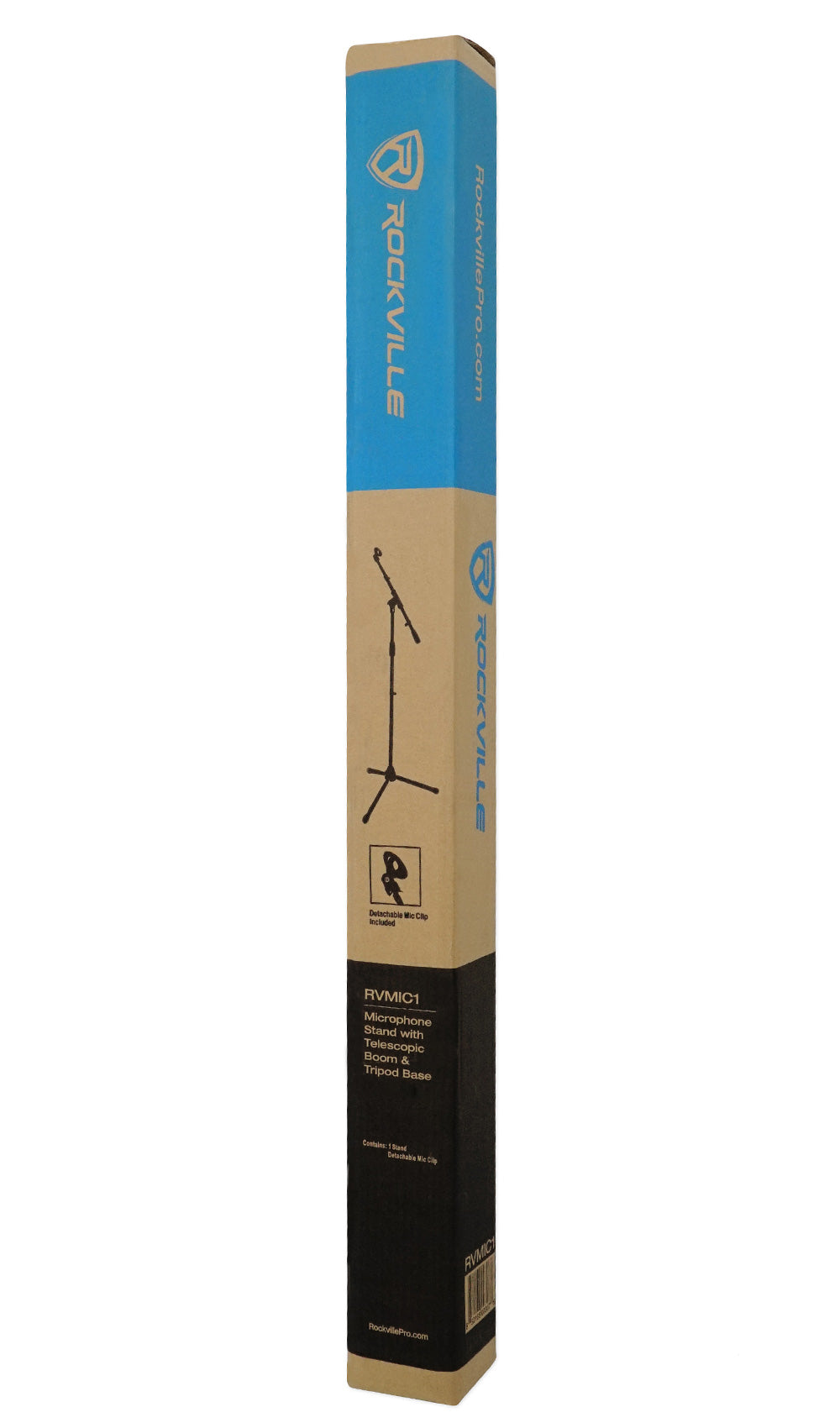 Rockville RVMIC1 Microphone Stand Dual Boom & Tripod Base