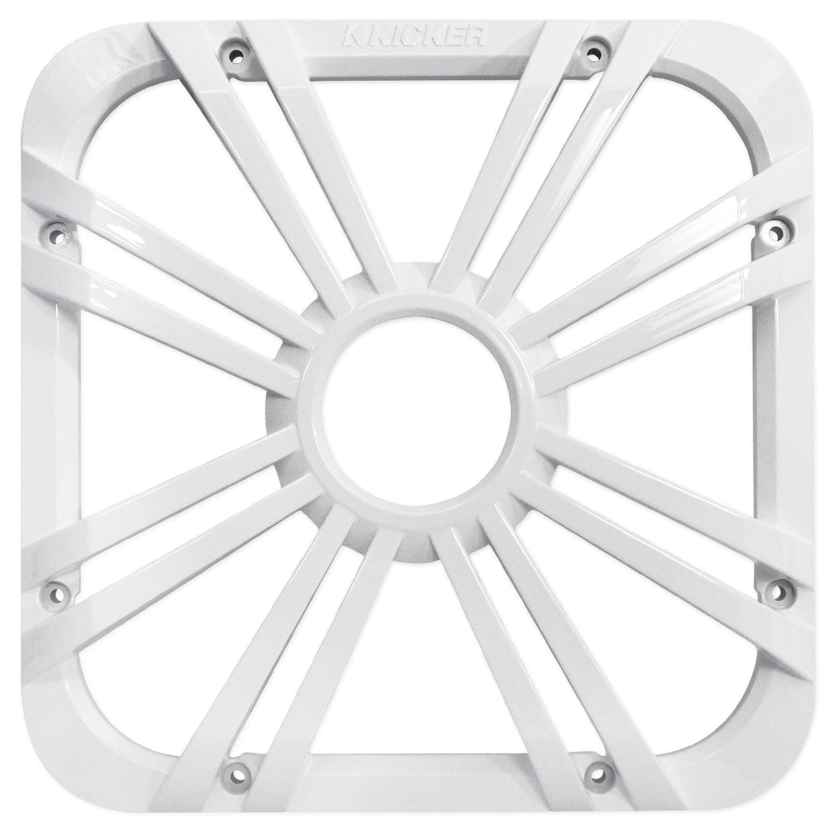 Kicker 11L710GLW 10" White Grille w/LED For SoloBaric 11S10L7 Subwoofer Sub
