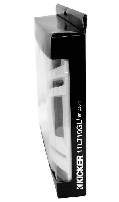 Kicker 11L710GLW 10" White Grille w/LED For SoloBaric 11S10L7 Subwoofer Sub
