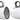 Pair Kicker 43KMTES8W White Marine 8" Speaker Wakeboard Tower Enclosures KMTES8