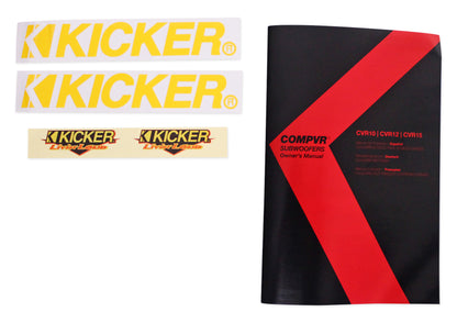 Kicker 43CVR152 COMPVR 15" 1000 Watt DVC 2-Ohm Car Audio Subwoofer Sub CVR15-2