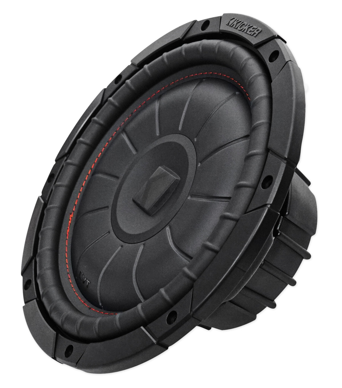 Kicker 43CVT102 COMPVT 10" 800w SVC 2-Ohm Slim Shallow Car Subwoofer Sub CVT10-2