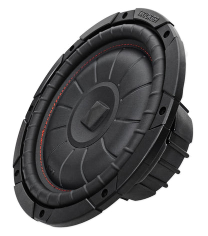 Kicker 43CVT102 COMPVT 10" 800w SVC 2-Ohm Slim Shallow Car Subwoofer Sub CVT10-2
