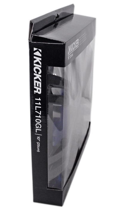 Kicker 11L710GLC 10" Charcoal Grille w/LED For SoloBaric 11S10L7 Subwoofer Sub