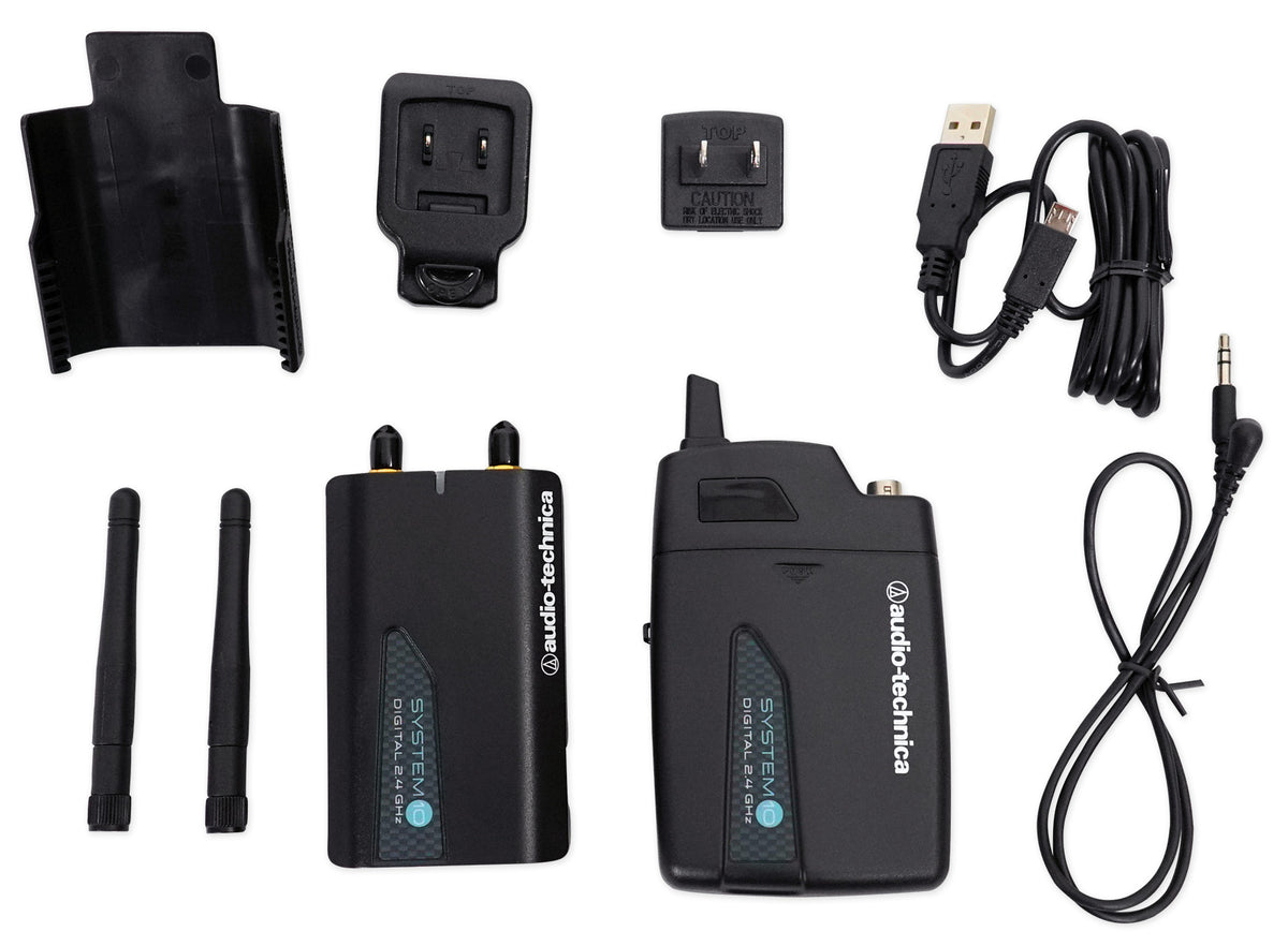 Audio Technica ATW-1701 System 10 Camera Mount Digital Wireless Microphone Mic