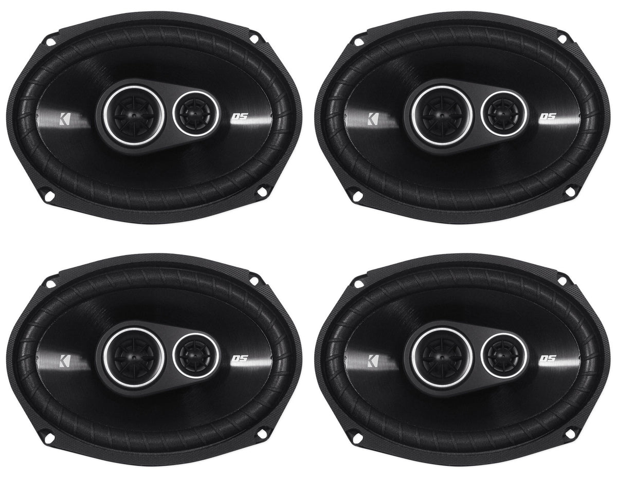 (4) 43DSC69304 6x9 3-Way Car Audio Speakers