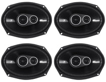 (4) 43DSC69304 6x9 3-Way Car Audio Speakers