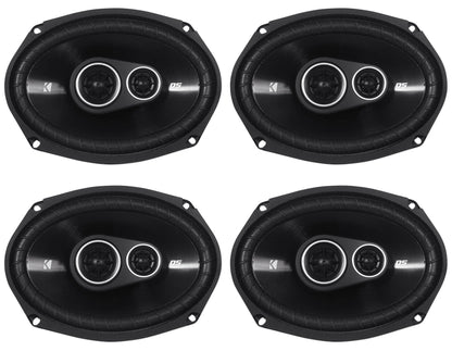 (4) 43DSC69304 6x9 3-Way Car Audio Speakers
