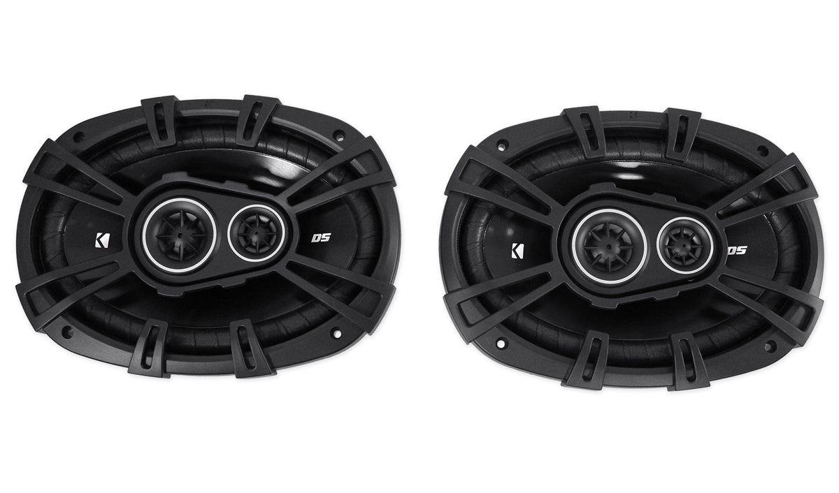 (4) 43DSC69304 6x9 3-Way Car Audio Speakers