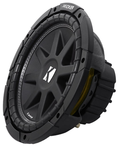 Kicker 43C104 Comp 10" 300 Watt SVC 4-ohm Car Audio Subwoofer Sub