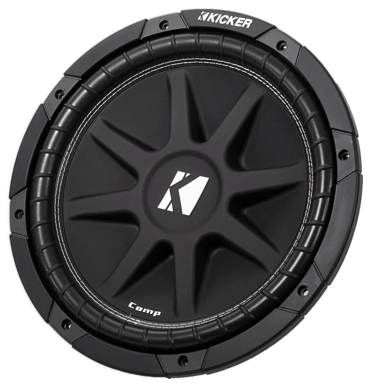 Kicker 43C124 Comp 12" 300 Watt SVC 4-Ohm Car Audio Subwoofer Sub