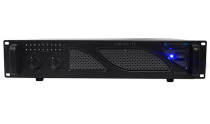 Technical Pro PX3000 Professional 2U 2-Channel 3000 Watt Power DJ Amplifier