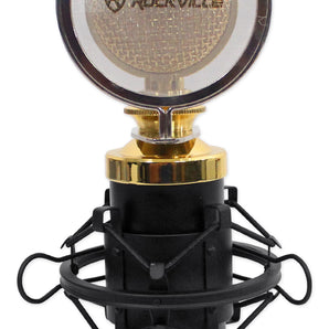 Rockville RCM02 Pro Studio Recording Condenser Microphone Mic+Metal Shock Mount