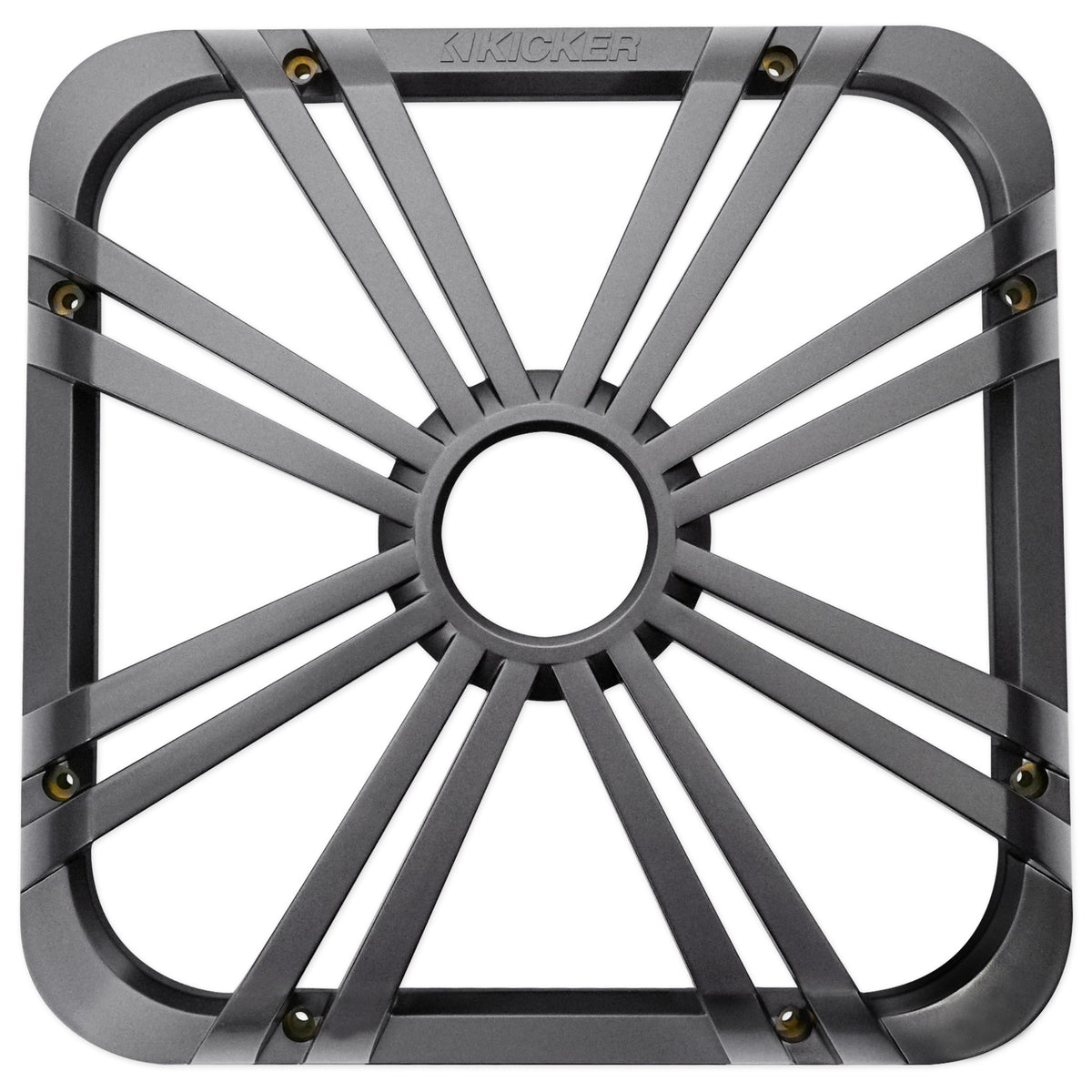 Kicker 11L712GLC 12" Charcoal Grille w/ LED For SoloBaric 11S12L7 Subwoofer Sub