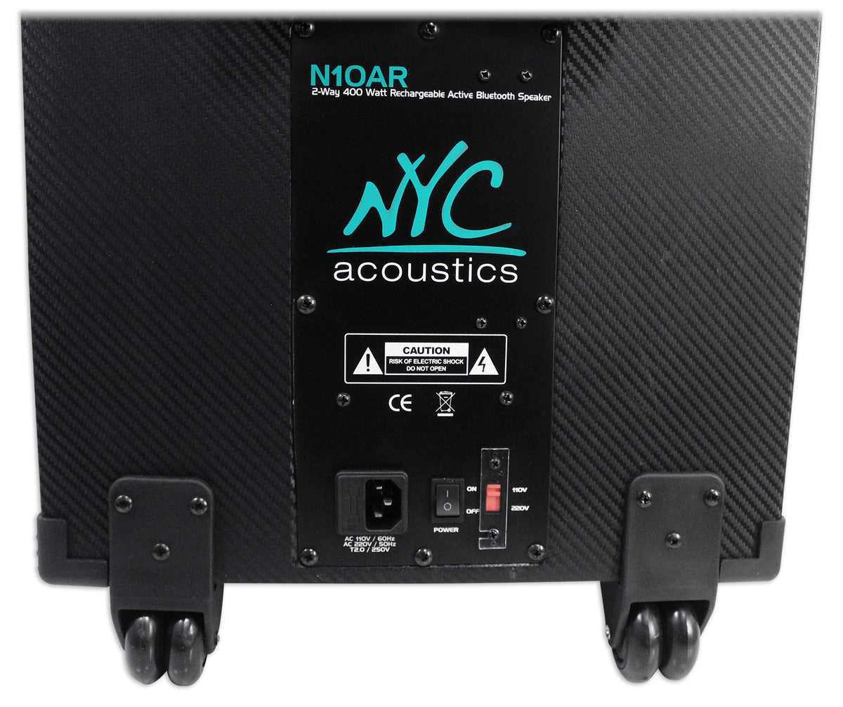 N10AR 10" Rechargeable Powered Speaker