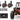 (4) KICKER 6.5" Tower Speakers w/LED's+4-Ch Amplifier For Polaris RZR/ATV/UTV