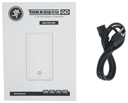 Thrash212 GO Bluetooth PA Speaker with 20' XLR Cable